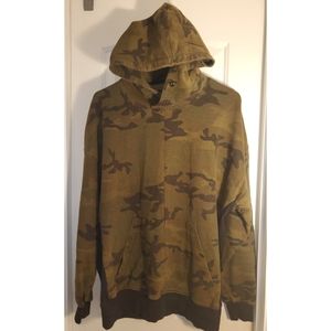 Daniel Patrick LA Faded Camo Pullover Hoodie